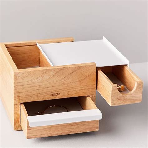 ease wood metal storage box mini|Ease Nesting Storage Box .